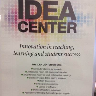 The mission of the Idea Center is to be the hub on campus for innovation in teaching, learning, and student success. Higher EdCamp Illinois Oct 7 at COD!