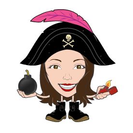 You don't think pirates exist in NASCAR!