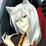 *Sits up in a tree holding his fan looking down at you walking by as his tail swishes back and forth* Hm..