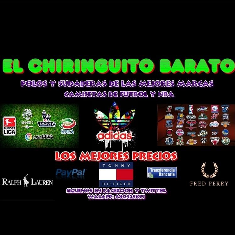 CAMISETAS DE FUTBOL Y NBA DE GRAN CALIDAD THAILANDESA, POLOS DE MARCA A PRECIOS INMEJORABLES, ENVIO GRATIS, PAGO POR PAYPAL O TRANSFERENCIA