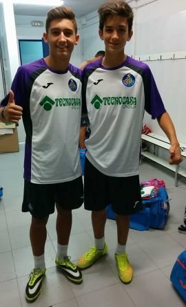 Esfuerzo, trabajo, sacrificio, orgullo Jugador del Getafe Cadete A