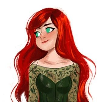 I have a kiss that will knock your socks off! I'm no weed, I'm the prettiest flower in the garden. #TeenagePoisonIvy #DCRP #Literate