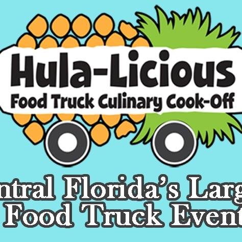 HULA-LICIOUS will be Central FL’s largest 1-day food truck congregation & culinary cook-off! 3 live bands, a DJ, kids zone & more than 60 participating trucks!