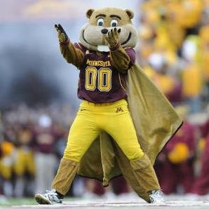 Is alcohol bad for gophers? Goldy don't think so. Gettin stinky in Dinky since 1851. #Gophers