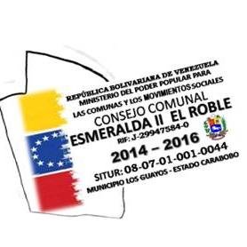 Promover y consolidar la integreción, responsabilidad, equidad, democracia participativa y protagónica en la comunidad del Sector Esmeralda II. El Roble