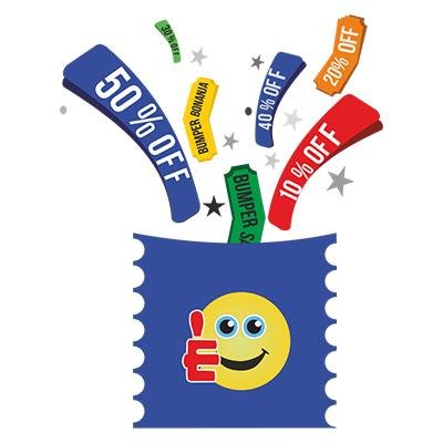 Hot Deals Online, Discount Coupons and Daily Offers In India.
Online Shopping Offers for Jabong, Flipkart, Amazon, Paytm, Snapdeal & Many More Stores.