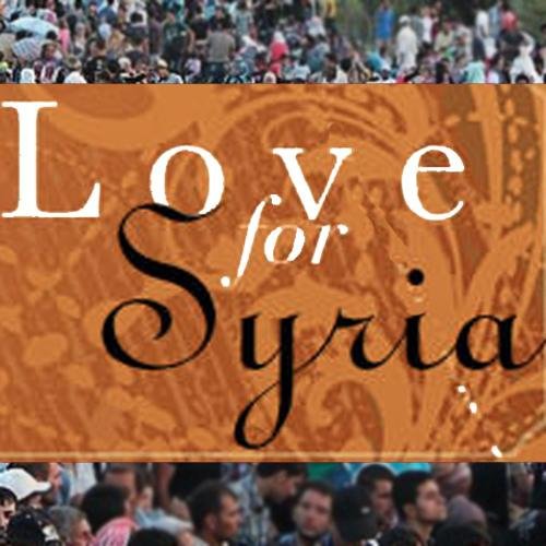 We love our neighbors.  Some of our neighbors are Syrian.  We love Syrians  #PrayforSyria #WelcomeRefugees