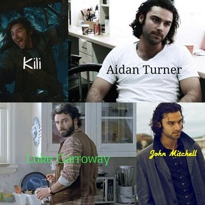 So Aidan Turner, John Mitchell, Kili and Luke Garroway walk into a bar..what do you do? #Openrp (18+ Mv Mc actor and roles rp account)