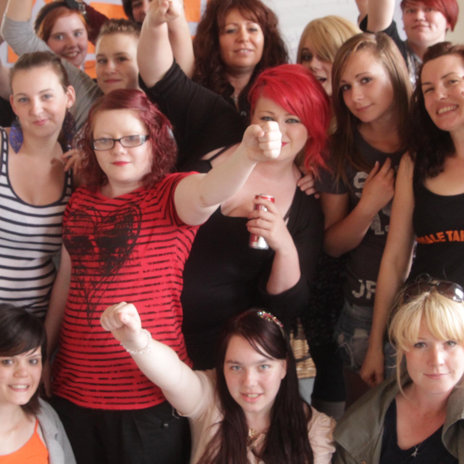 Working creatively with young women at The Warren Young People's Project in Hull