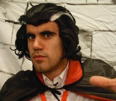 Count Vlah is a professional vampire who likes scary movies and hosts the Theatre Macabre on http://t.co/VpkMhnNk0X