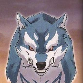 the giant wolf spirit from the avatar comics