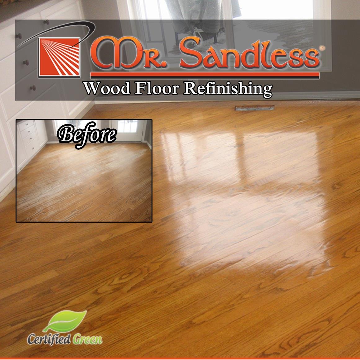 Official Mr. Sandless™ of Northeast Wisconsin Twitter account. Mr. Sandless makes refinishing wood floors quick, affordable and painless!