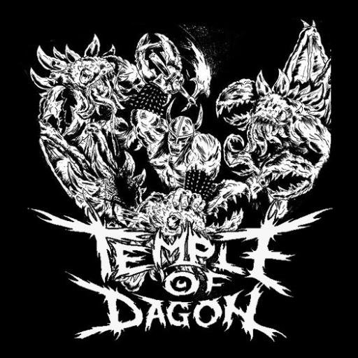 Metallic crust inspired by HP Lovecraft. Temple of Dagon - Rituals of the Deep available NOW on iTunes, Spotify, etc., and on cassette!