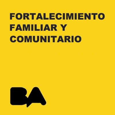 Twitter oficial de la Subsecretaría de Fortalecimiento Familiar y Comunitario del Gobierno de la Ciudad de Buenos Aires.