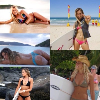 The most beautiful surfbabes & sportbabes in the world