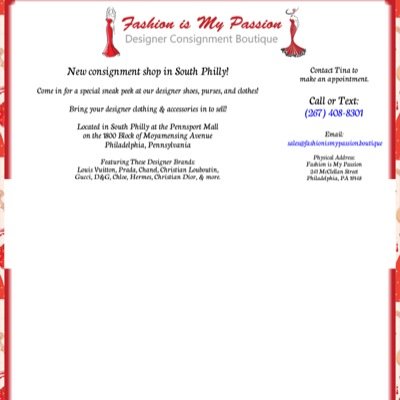 FIMP_boutique's profile picture. I sell designer clothing and accessories at my consignment. Fashion is my passion designer consignment boutique.