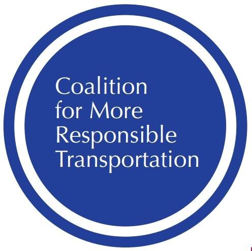 The Coalition for More Responsible Transportation (CMRT) was formed to challenge the overbuilding of highways while our local roads and transit systems suffer.