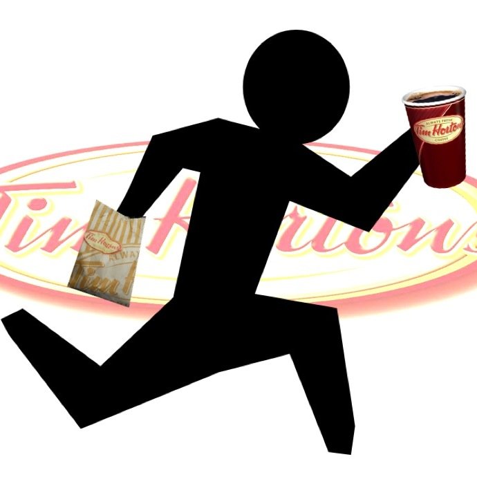 Stuck in class, or just too lazy and tired too make the walk across campus?
WE BRING YOU YOUR TIMMIES!!
Tweet us your location and order, & we deliver to you!