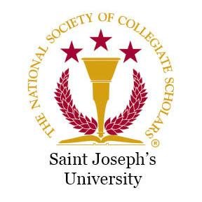 The National Society of Collegiate Scholars chapter at Saint Joseph's University. Go Hawks!