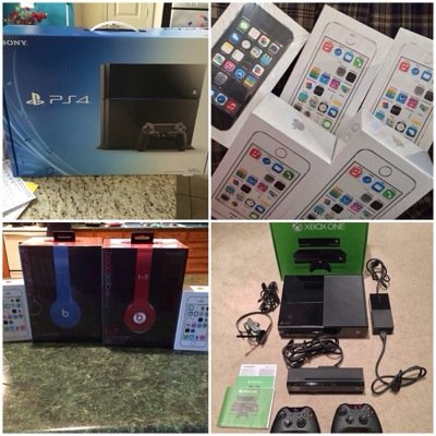Discounted rates on electronics iPods, iPads, Xbox's, Playstations, Gaming Headsets, Gaming Controllers, Gaming Routers. Prices firm, check recent pics.