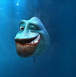 Fish don't talk. Fish knows everything. Fish twits. Twits and tits.