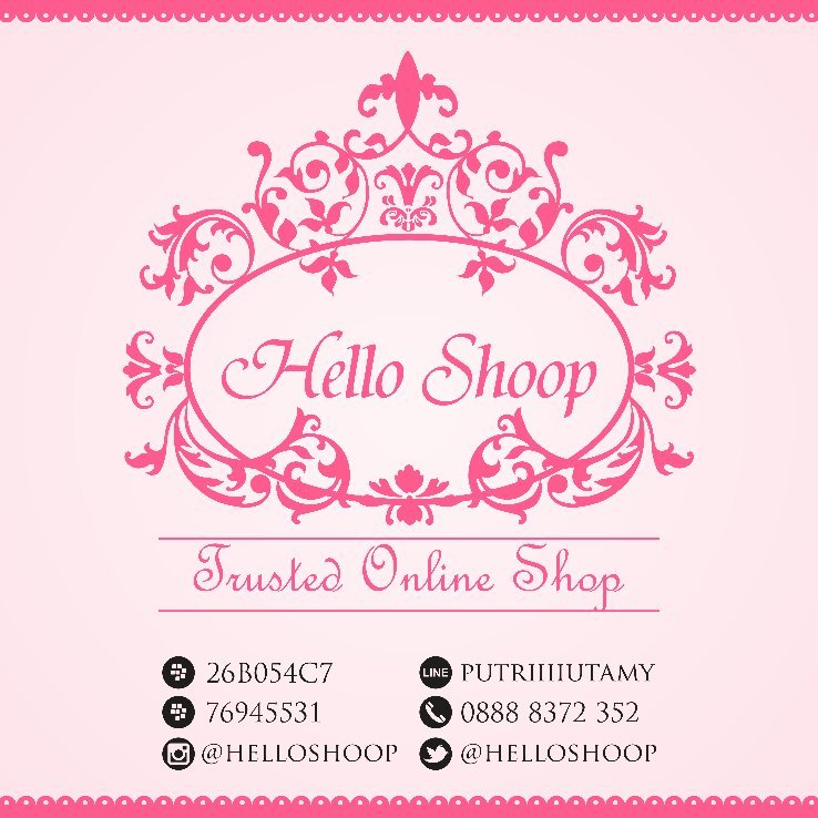 Line:putriiiiutamy •IG @helloshoop• Order via sms (kode-warna) 081290336317•rek BCA • Pengiriman via JNE • Booked 2x24jam• Cancel=blacklist .