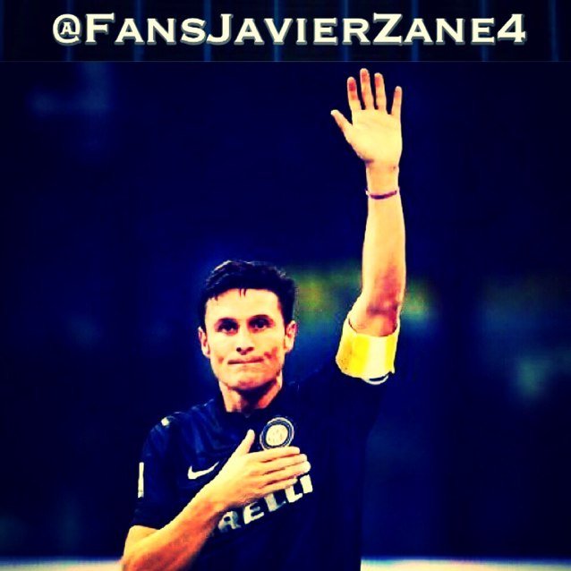 Club de Fans de Javier Adelmar Zanetti: Ex-Futbolista Argentino, que actualmente es el VicePresidente del @Inter de Milán #JZ4ever.