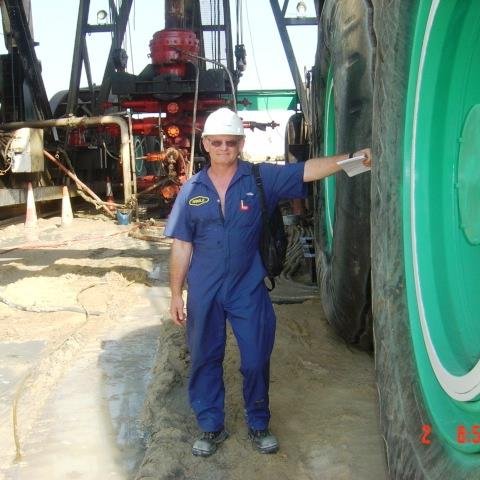 Rig Mechanic/Inspector travelled all over the world Author of 9 Lives of a Rig Mechanic.
