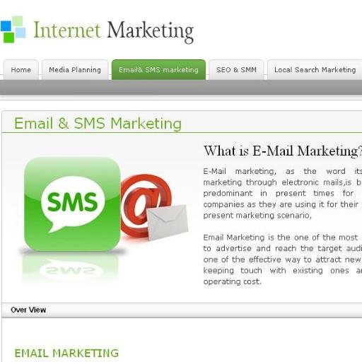 Email marketing is the advertisement of a product or service through electronic mail.