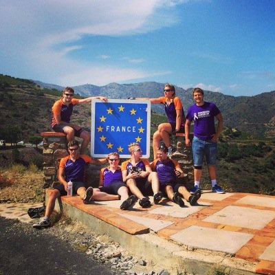 Cycling to the extinction of Pancreatic Cancer. JOGLE done. Tour 2.0 - Barcelona 2014. Tweets by Owen & Sean Stanfield