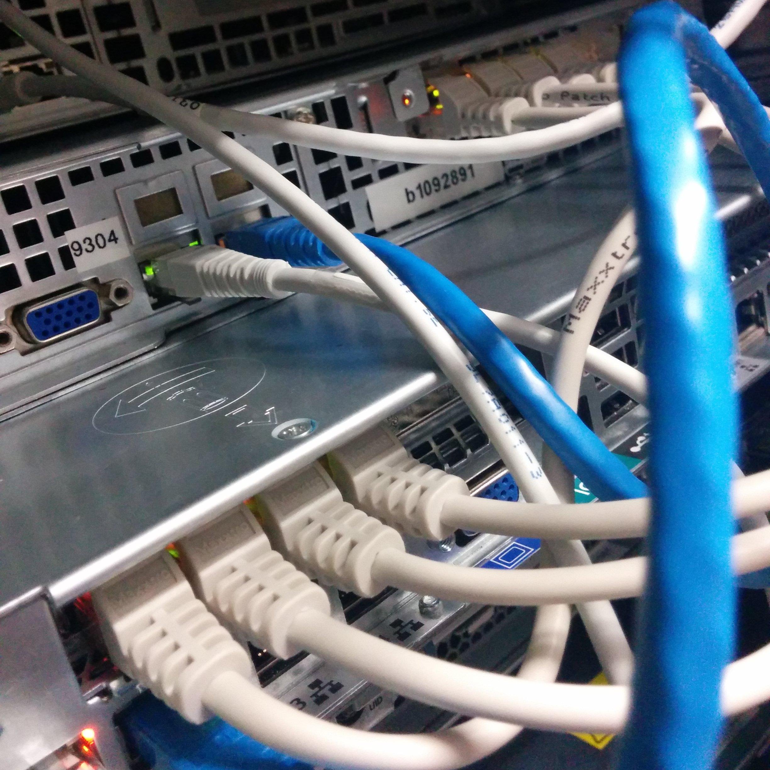 a private two-server family&friends hosting platform in a swiss data center