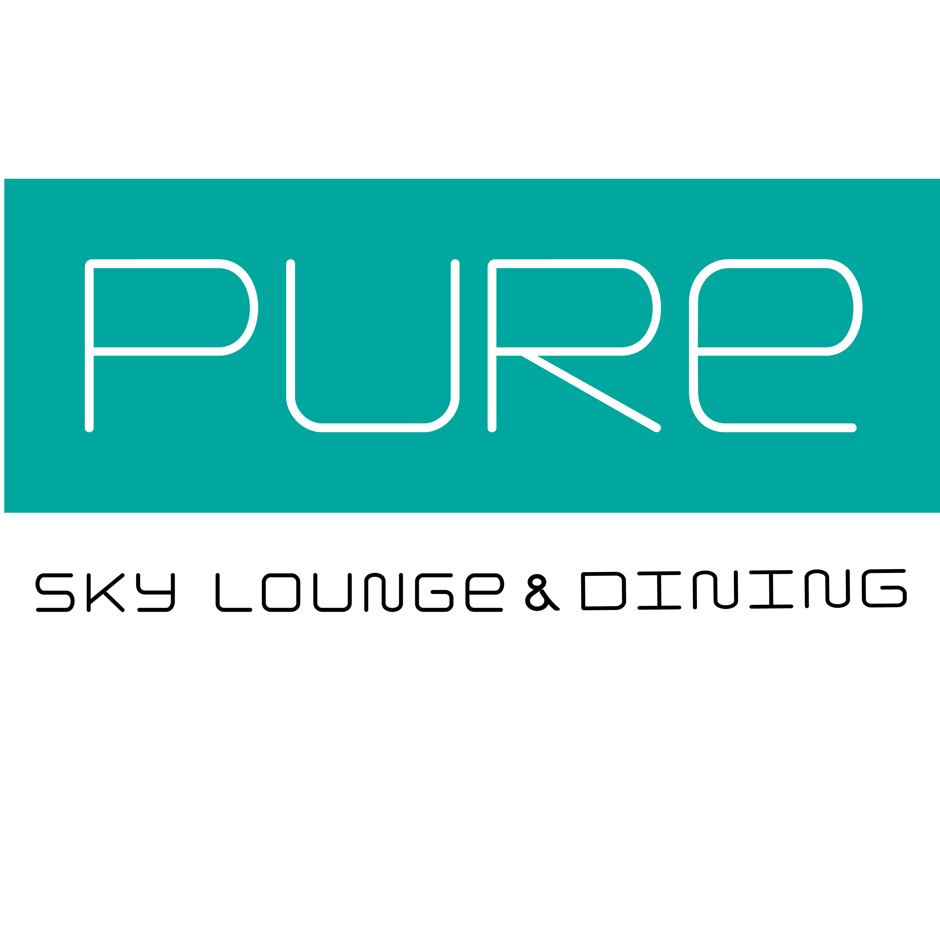 Pure Skylounge is a chic and modern lounge, bar and restaurant located on the 35th floor of Hilton Dubai The Walk Hotel, in Al Bahar, JBR.