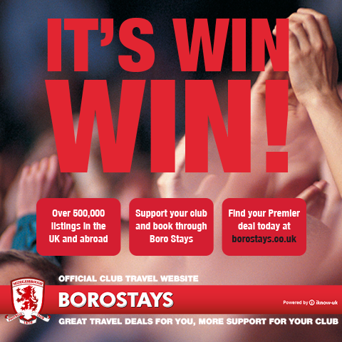BoroStays's profile picture. Whether booking a holiday, business trip or following Boro away get the best prices guaranteed on over 500,000 global properties and support #Boro