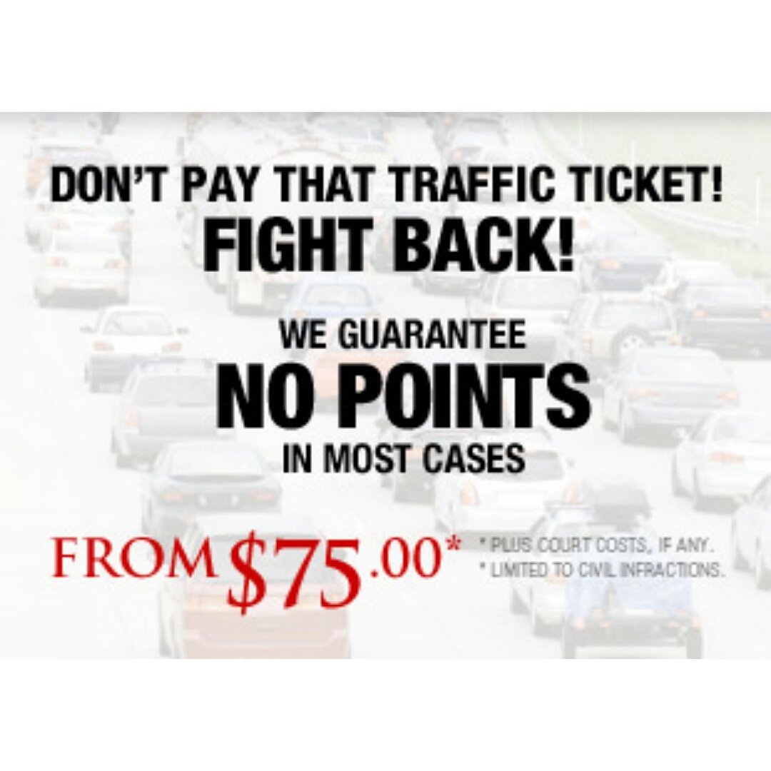 Here's the D.A.M. Truth!

If you pay your ticket, you are automatically admitting your guilt.