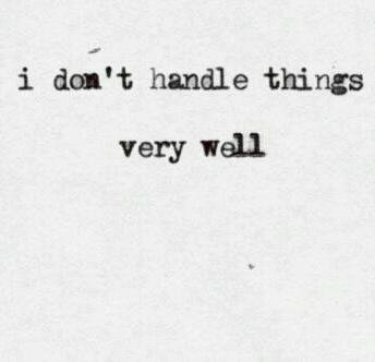 I'm trapped inside my own mind.