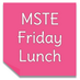Friday Lunch (@mstefridaylunch) Twitter profile photo Friday Lunch (@mstefridaylunch) Twitter profile photo