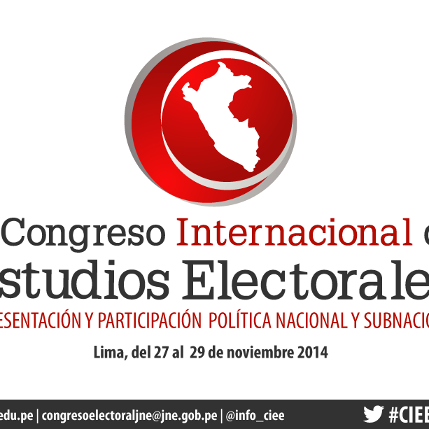 Twitter oficial del II Congreso Internacional de Estudios Electorales (Lima, 27 - 29 de noviembre de 2014)