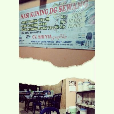 buka 18,00 - 23,59 .. Jln sultan hasanudin no 3 sungguminasa gowa , dekat STM/SMK somba opu . telf 081355406833 , PIN 2A77AOFC