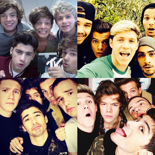 Harry Styles, Zayn Malik, Liam Payne, Niall Horan & Louis Tomlinson IDOLS. :)