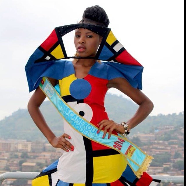 Miss Cameroun - Région Ouest 2014 3eme Dauphine Miss Cameroun 2014 Top Model Miss Cameroun 2014 Etudiante en 2ème Année droit.