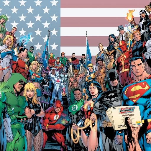 The stars of DC Comics take the roles of Congress in Washington DC