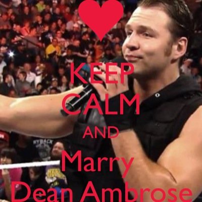 im so glad dean ambrose was found