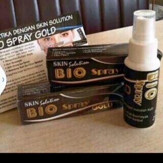 Basmi jerawat kamu, hilangkan kerutan di wajah kamu, buatlah kulit kamu jauh lebih cerah, indah dan menawan dengan solusi terpercaya BIO SPRAY GOLD