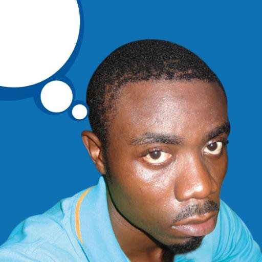 Homme Panafricain simple calme et respectueux.