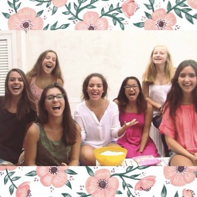 7 youtubers together making funny videos ❤️ Follow us and suscribe on Youtube!