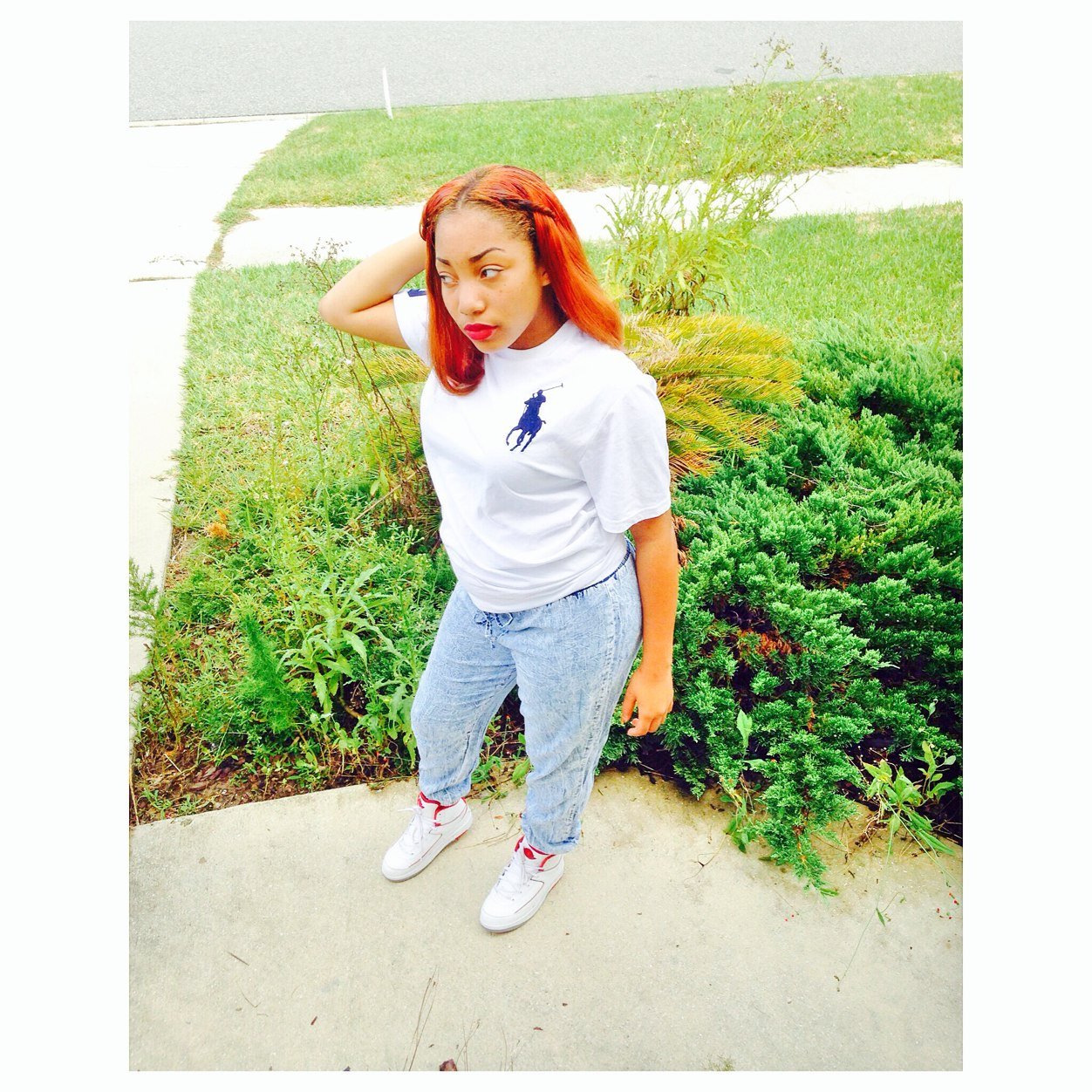 Follow me , lurking ass hoes , yall welcomed