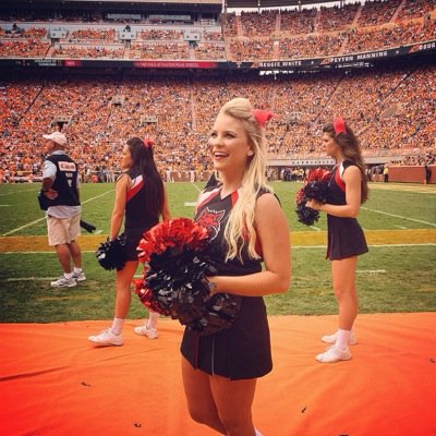 Arkansas State, Cheerleader & AOII Alumna. Joshua 1:9