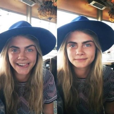 :(: