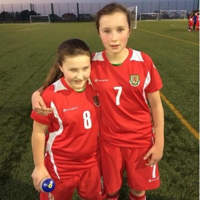 Girl footballer for north wales ⚽️
