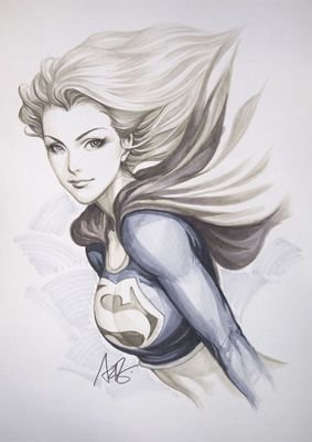 The one and only Supergirl. Yes, I'm blonde, but I'm a kryptonian blonde and that's the important part. I'll always be kicking your ass. #Pre-52 #DCRP
